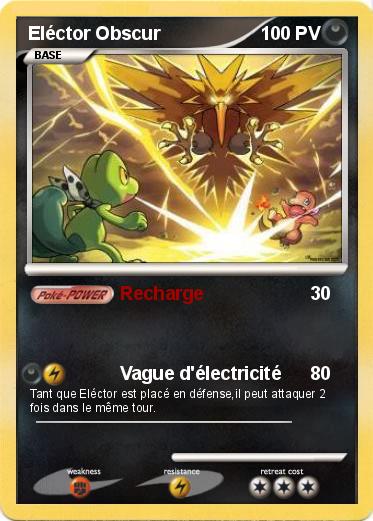 Pokemon Eléctor Obscur