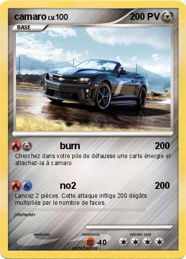 Pokemon camaro