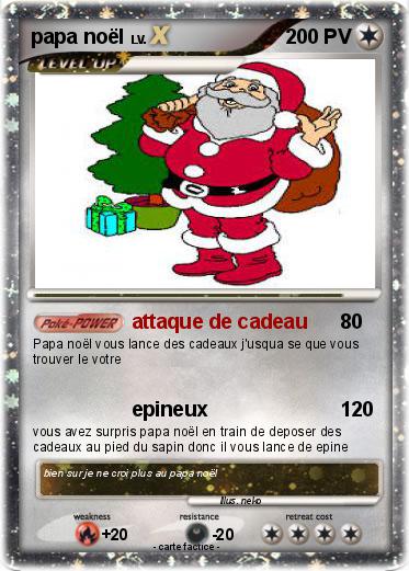 Pokemon papa noël