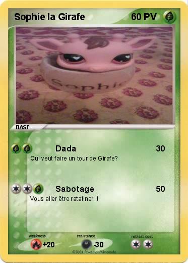 Pokemon Sophie la Girafe
