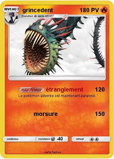 Pokemon grincedent