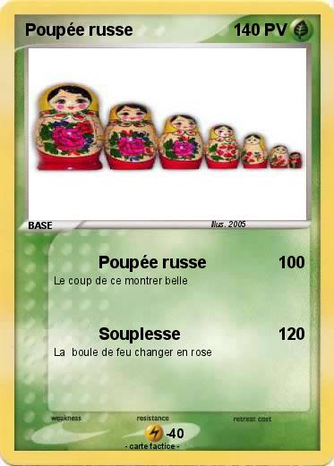 Pokemon Poupée russe