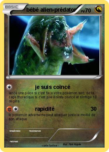 Pokemon bébé alien-prédator