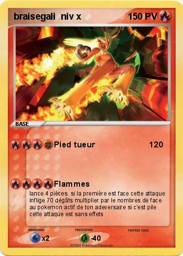 Pokemon braisegali  niv x