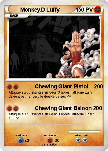 Pokemon Monkey.D Luffy