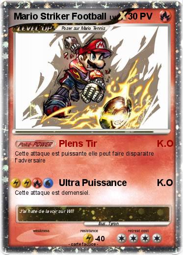 Pokemon Mario Striker Football