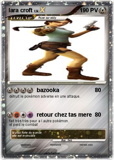 Pokemon lara croft