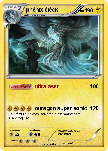 Pokemon phénix élèck