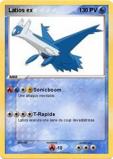 Pokemon Latios ex 