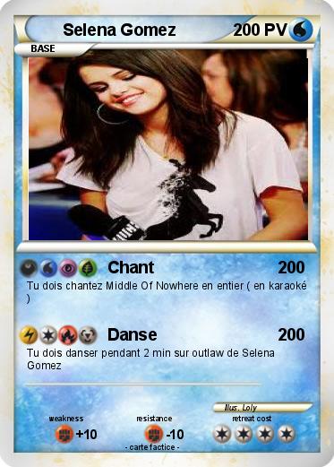 Pokemon Selena Gomez