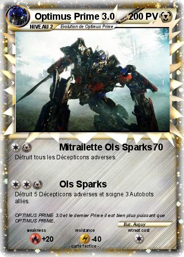 Pokemon Optimus Prime 3.0