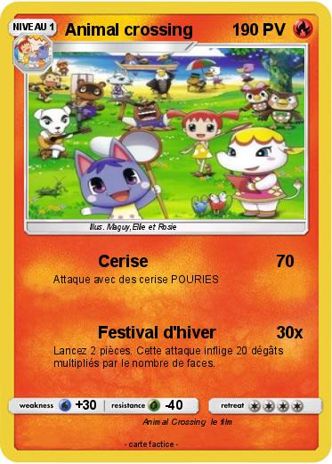 Pokemon Animal crossing