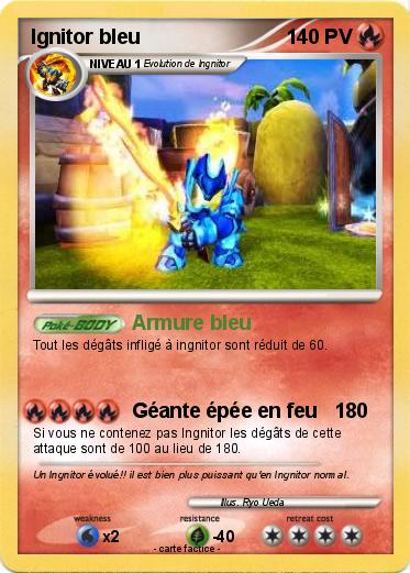 Pokemon Ignitor bleu