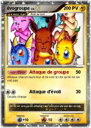 Pokemon évogroupe