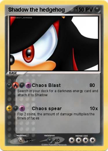 Pokemon Shadow the hedgehog
