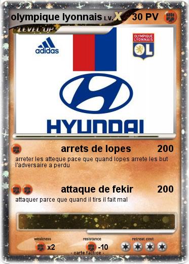 Pokemon olympique lyonnais