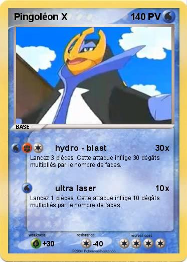Pokemon Pingoléon X