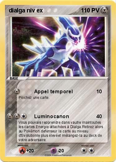 Pokemon dialga niv ex        