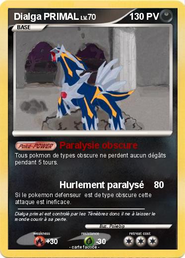 Pokemon Dialga PRIMAL
