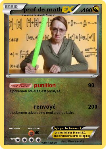 Pokemon prof de math