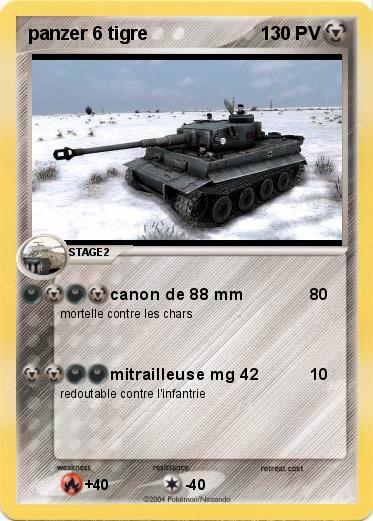 Pokemon panzer 6 tigre