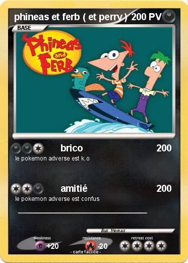 Pokemon phineas et ferb ( et perry )
