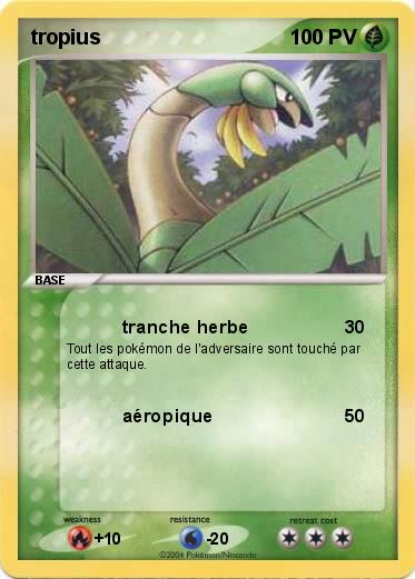 Pokemon tropius