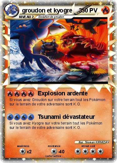 Pokemon groudon et kyogre    3