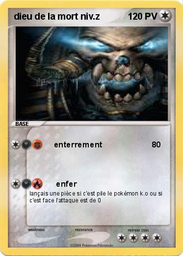 Pokemon dieu de la mort niv.z