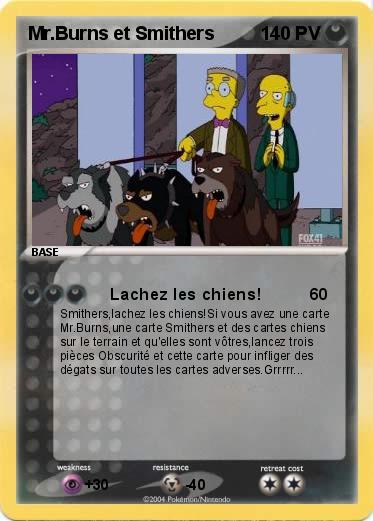 Pokemon Mr.Burns et Smithers