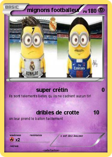 Pokemon mignons footballeur