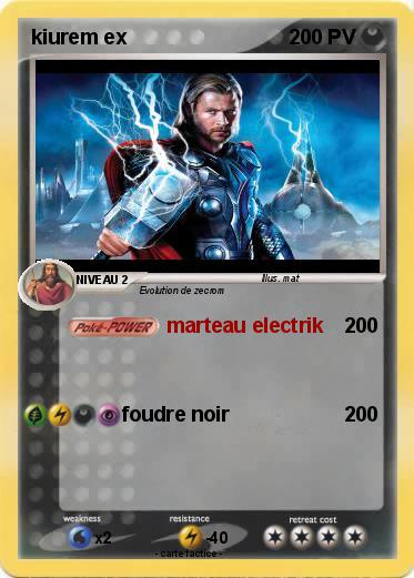 Pokemon kiurem ex