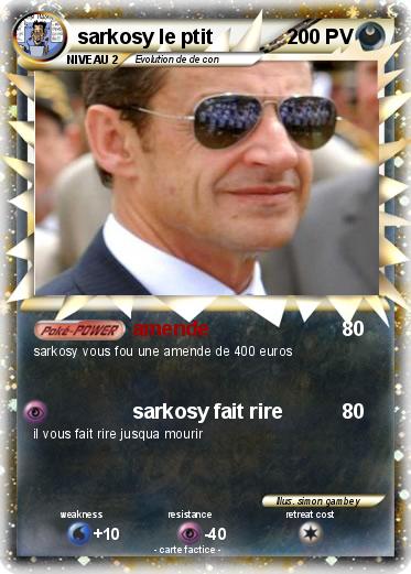 Pokemon sarkosy le ptit