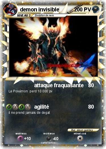 Pokemon demon invisible