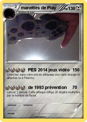 Pokemon manettes de Play