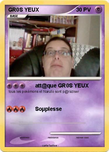 Pokemon GR0S YEUX