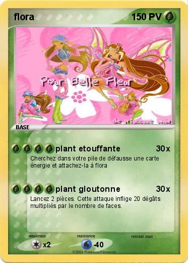 Pokemon flora