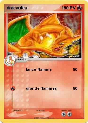 Pokemon dracaufeu