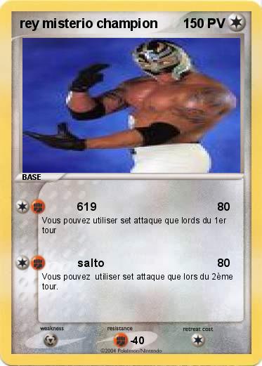 Pokemon rey misterio champion