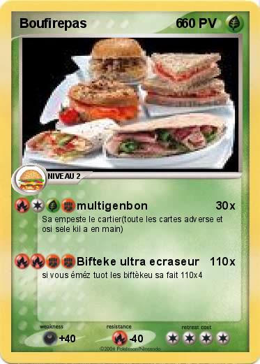 Pokemon Boufirepas                         6                