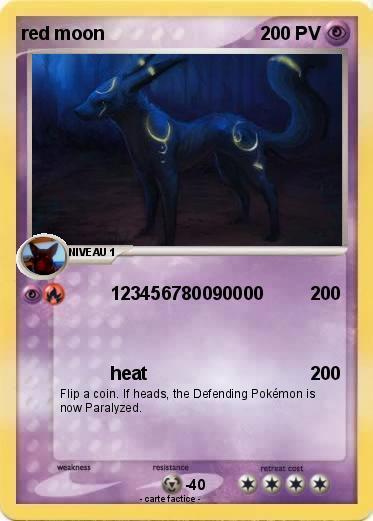 Pokemon red moon