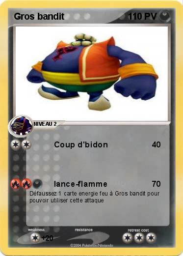 Pokemon Gros bandit