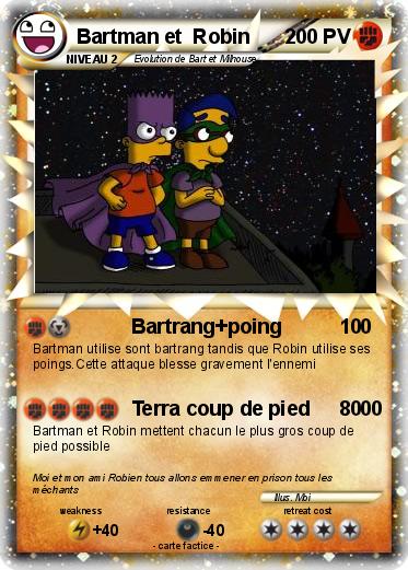 Pokemon Bartman et  Robin