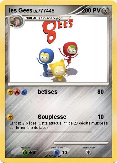 Pokemon les Gees