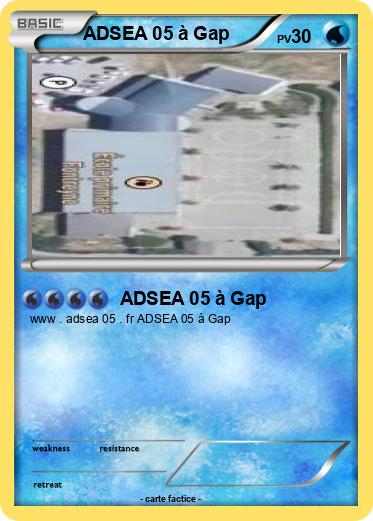 Pokemon ADSEA 05 à Gap