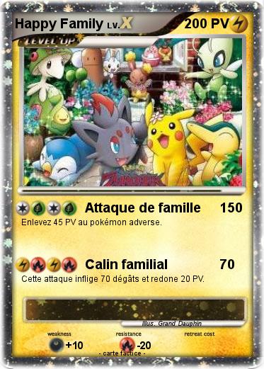 Pokemon Happy Family