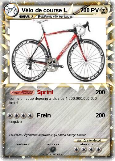 Pokemon Vélo de course L