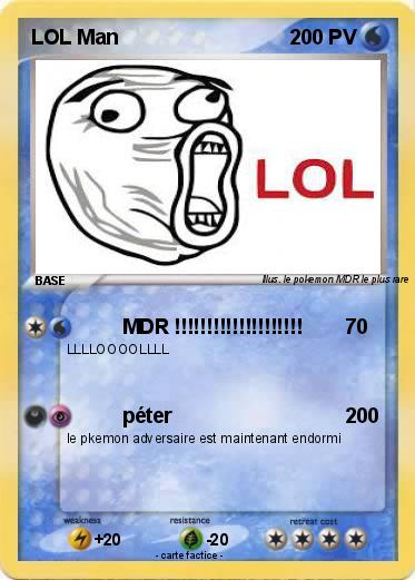 Pokemon LOL Man
