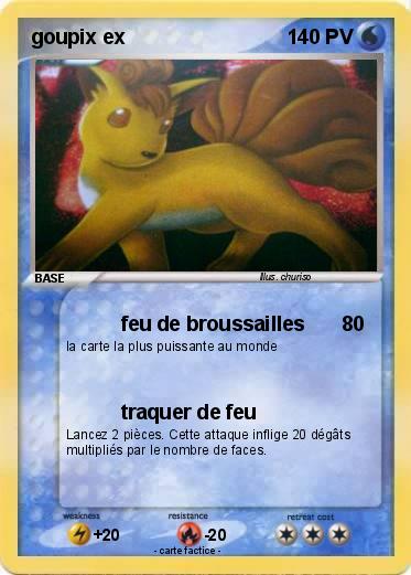 Pokemon goupix ex