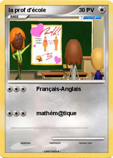 Pokemon la prof d'école